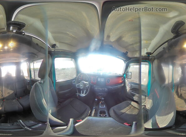 1C4HJXFN0LW127523 2020 JEEP WRANGLER Turquoise Widok wnętrza 360 stopni