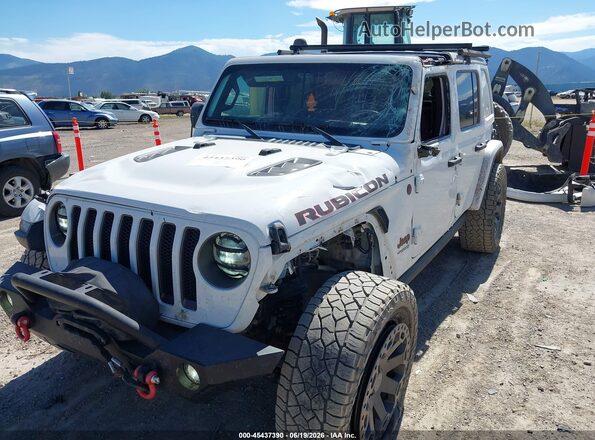 1C4HJXFN1KW522664 2019 JEEP WRANGLER UNLIMITED White Front view