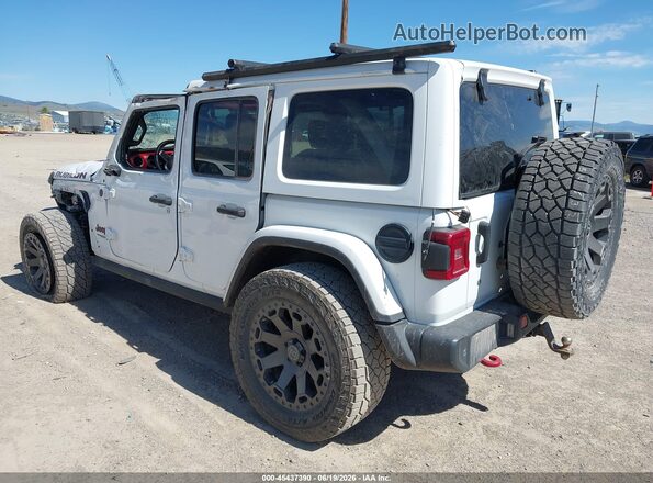 1C4HJXFN1KW522664 2019 JEEP WRANGLER UNLIMITED White Rear left