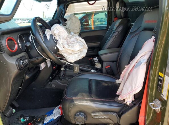 1C4HJXFN1LW291007 2020 JEEP WRANGLER Green Vista interior delantera