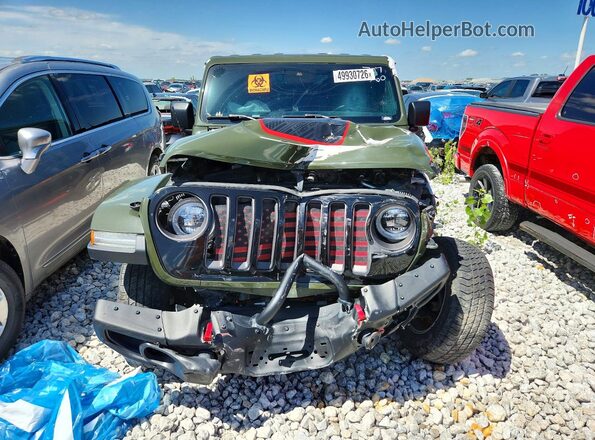 1C4HJXFN1LW291007 2020 JEEP WRANGLER Green Vista frontal