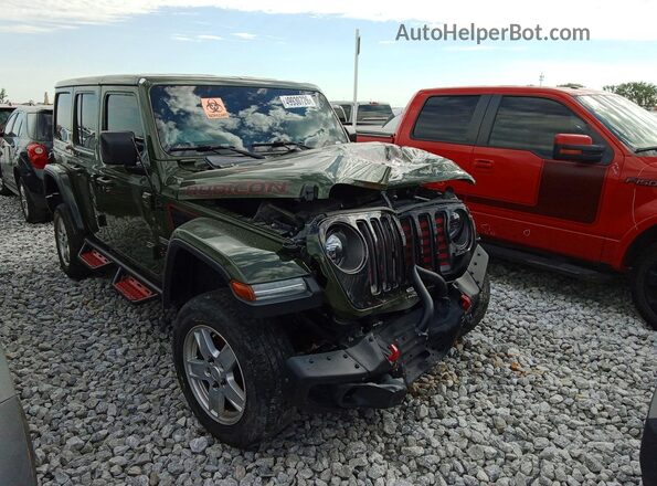 1C4HJXFN1LW291007 2020 JEEP WRANGLER Green Delantero derecho