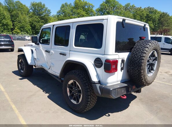 1C4HJXFN1MW698083 2021 JEEP WRANGLER UNLIMITED White Հետևի ձախ