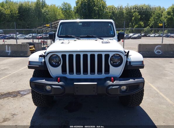 1C4HJXFN1MW698083 2021 JEEP WRANGLER UNLIMITED White Սարքավորումների վահանակի տեսք