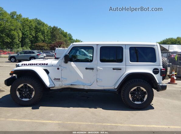 1C4HJXFN1MW698083 2021 JEEP WRANGLER UNLIMITED White Սալոնի 360 աստիճան տեսք