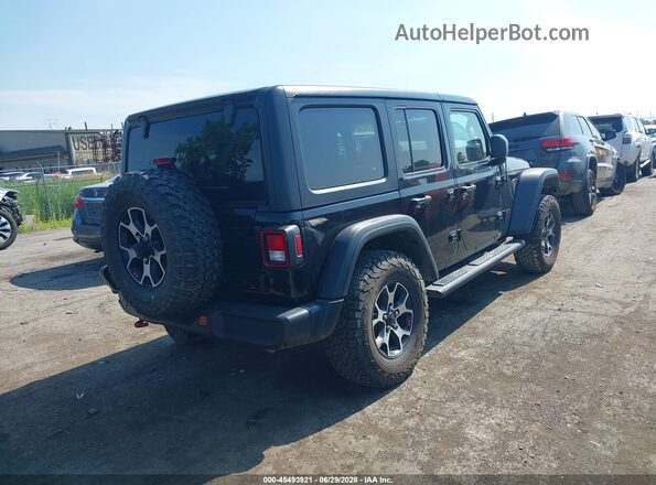 1C4HJXFN1MW739909 2021 JEEP WRANGLER UNLIMITED Black Задня права чверть