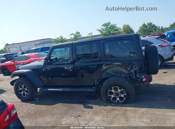 1C4HJXFN1MW739909 2021 JEEP WRANGLER UNLIMITED Black Панорамний вид салону 360°