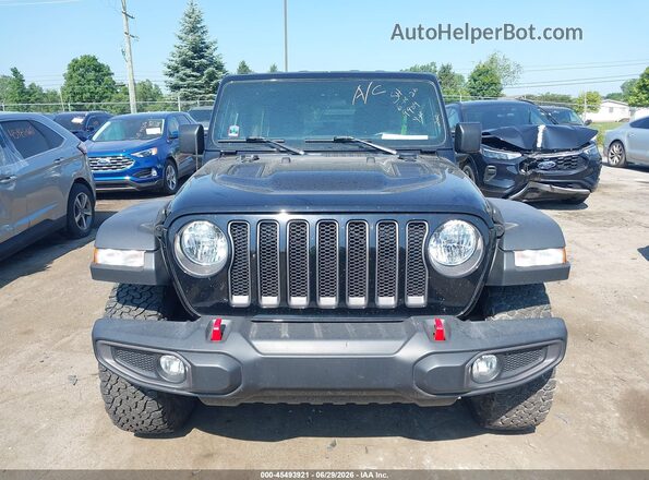 1C4HJXFN1MW739909 2021 JEEP WRANGLER UNLIMITED Black Вид щитка приладів