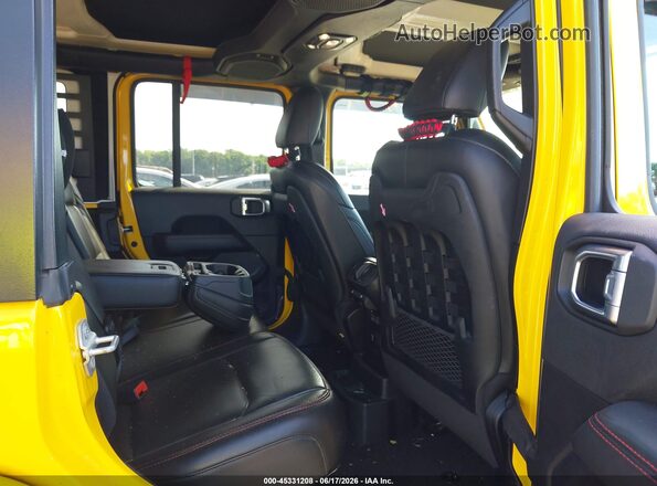 1C4HJXFN2MW719622 2021 JEEP WRANGLER UNLIMITED Yellow VIN կոդի պիտակի տեսք