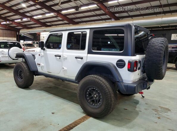 1C4HJXFN3LW243038 2020 JEEP WRANGLER Белый Задняя левая четверть