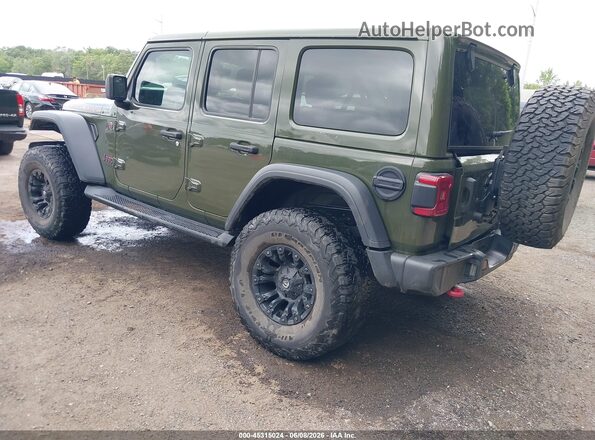 1C4HJXFN3MW608268 2021 JEEP WRANGLER UNLIMITED Green უკანა მარცხენა