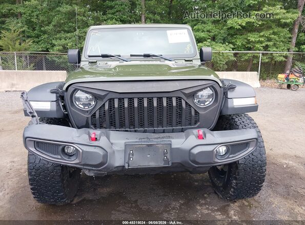 1C4HJXFN3MW608268 2021 JEEP WRANGLER UNLIMITED Green ხელსაწყოთა პანელის ხედი
