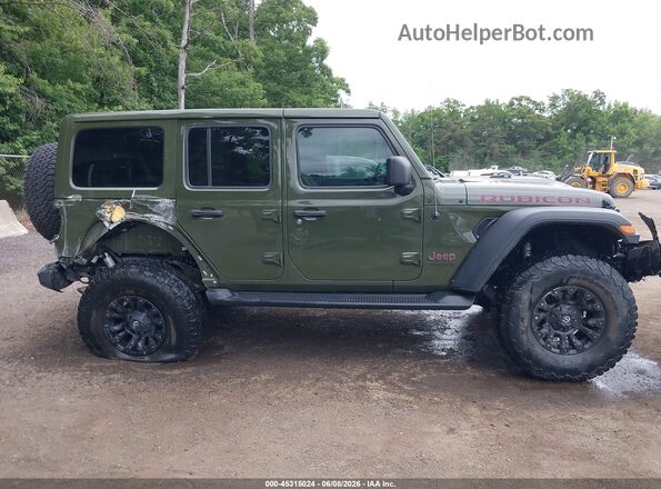 1C4HJXFN3MW608268 2021 JEEP WRANGLER UNLIMITED Green უკანა სალონის ხედი