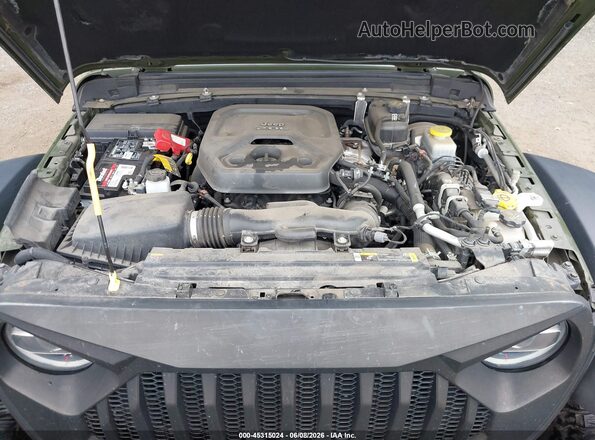 1C4HJXFN3MW608268 2021 JEEP WRANGLER UNLIMITED Green უკანა ხედი
