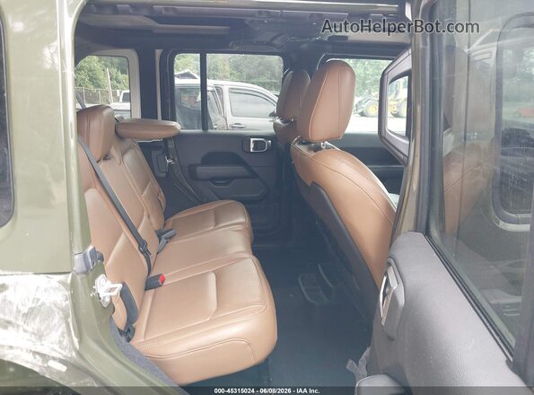 1C4HJXFN3MW608268 2021 JEEP WRANGLER UNLIMITED Green VIN კოდის სტიკერის ხედი