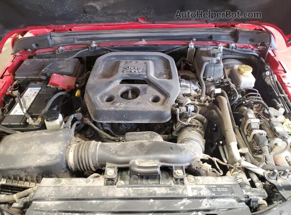 1C4HJXFN4KW601827 2019 JEEP WRANGLER Red 