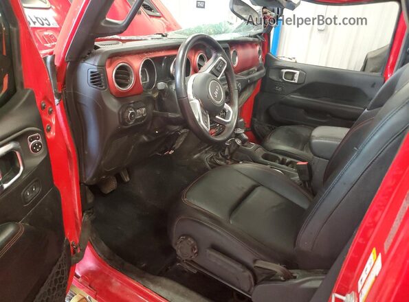 1C4HJXFN4KW601827 2019 JEEP WRANGLER Red 