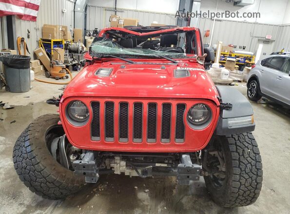 1C4HJXFN4KW601827 2019 JEEP WRANGLER Red 