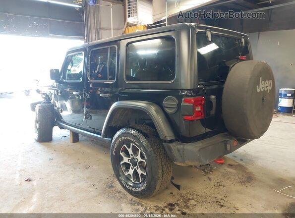 1C4HJXFN6MW569918 2021 JEEP WRANGLER UNLIMITED Черный Задняя левая четверть