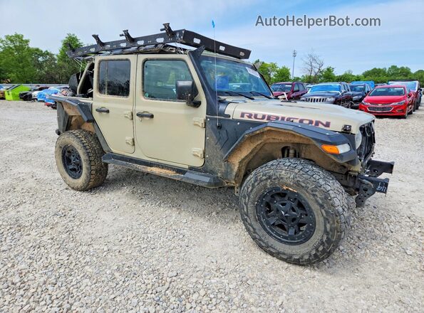 1C4HJXFN6NW276554 2022 JEEP WRANGLER Tan Przód prawy