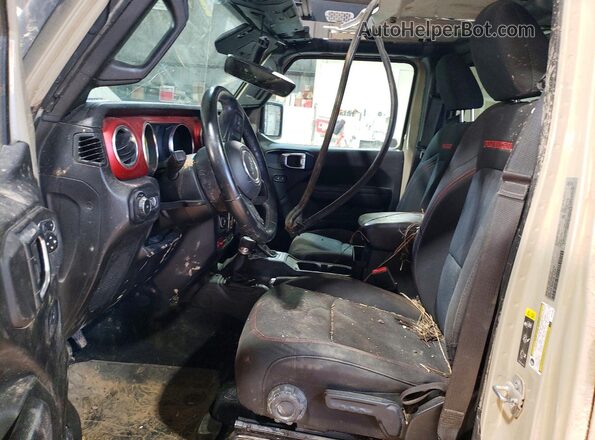 1C4HJXFN6NW276554 2022 JEEP WRANGLER Tan Widok wnętrza z przodu