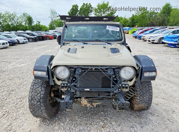 1C4HJXFN6NW276554 2022 JEEP WRANGLER Tan Widok z przodu