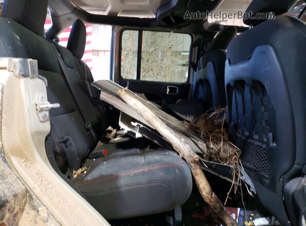 1C4HJXFN6NW276554 2022 JEEP WRANGLER Tan Widok wnętrza z tyłu