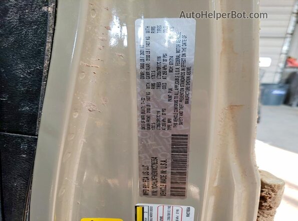 1C4HJXFN6NW276554 2022 JEEP WRANGLER Tan Widok naklejki z numerem VIN