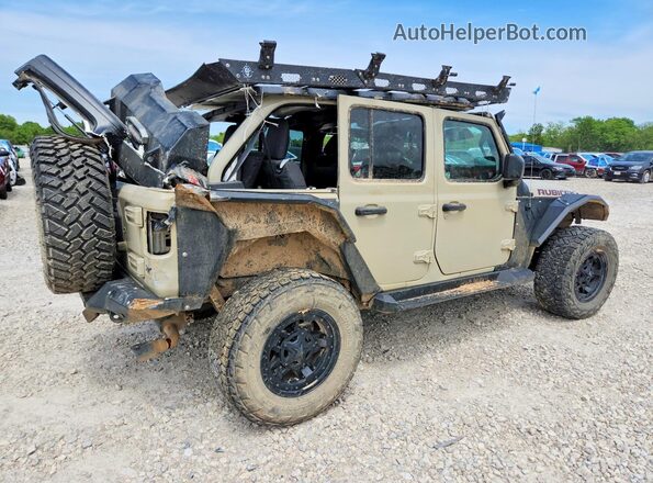 1C4HJXFN6NW276554 2022 JEEP WRANGLER Tan Tył prawy