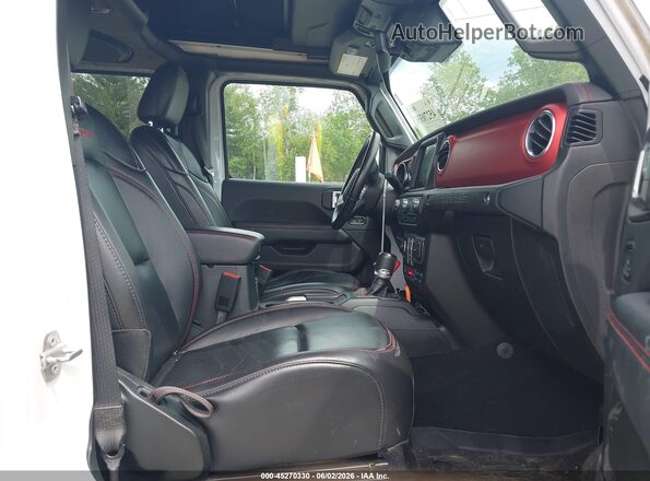 1C4HJXFN7LW176315 2020 JEEP WRANGLER UNLIMITED White Вид салону спереду