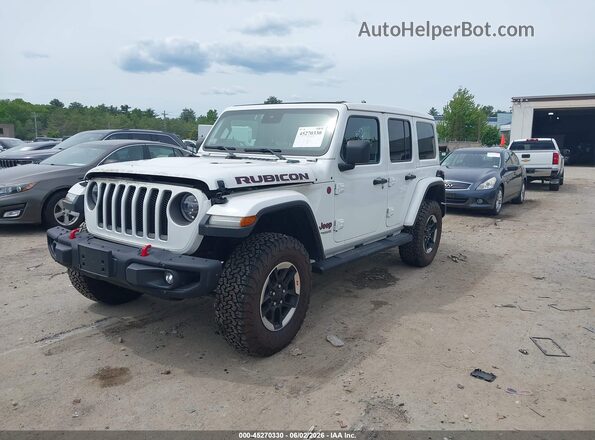 1C4HJXFN7LW176315 2020 JEEP WRANGLER UNLIMITED White Передня ліва чверть