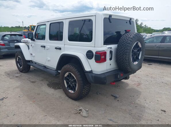 1C4HJXFN7LW176315 2020 JEEP WRANGLER UNLIMITED White Задня ліва чверть
