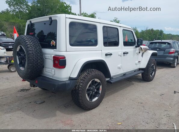 1C4HJXFN7LW176315 2020 JEEP WRANGLER UNLIMITED White Задня права чверть