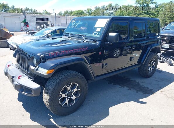 1C4HJXFN7MW672488 2021 JEEP WRANGLER UNLIMITED Black Vista tres cuartos delantera izquierda