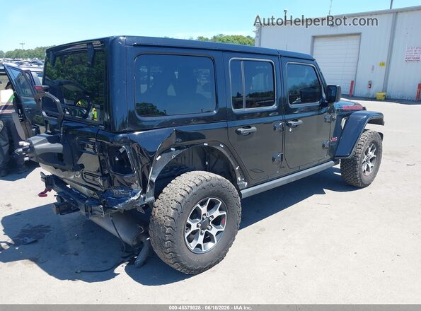 1C4HJXFN7MW672488 2021 JEEP WRANGLER UNLIMITED Black Trasero derecho