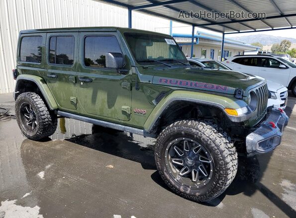 1C4HJXFN7MW744466 2021 JEEP WRANGLER Green 