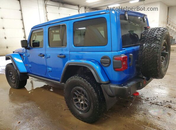 1C4HJXFN7PW637602 2023 JEEP WRANGLER Blue Задня ліва чверть