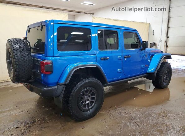 1C4HJXFN7PW637602 2023 JEEP WRANGLER Blue Задня права чверть