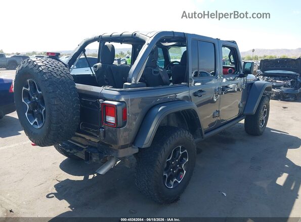 1C4HJXFN8PW600607 2023 JEEP WRANGLER Gray Tył prawy