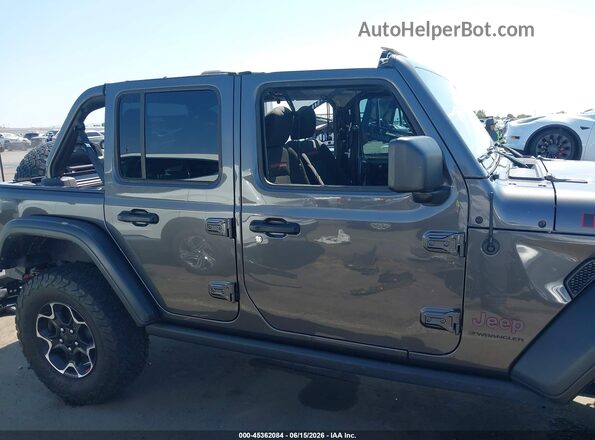 1C4HJXFN8PW600607 2023 JEEP WRANGLER Gray Widok wnętrza 360 stopni