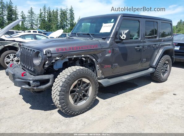 1C4HJXFN9MW503900 2021 JEEP WRANGLER Gray Front left