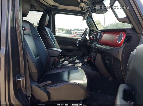 1C4HJXFN9MW503900 2021 JEEP WRANGLER Gray Front interior view