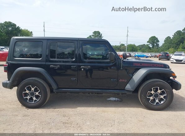 1C4HJXFN9MW584476 2021 JEEP WRANGLER UNLIMITED Black Widok wnętrza z tyłu