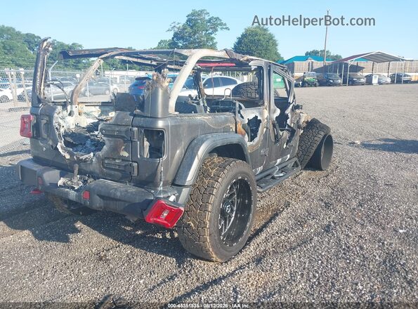 1C4HJXFNXLW135516 2020 JEEP WRANGLER UNLIMITED Black Tył prawy