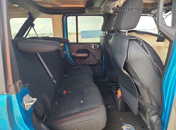 1C4HJXFNXLW351298 2020 JEEP WRANGLER Turquoise Вид задніх сидінь