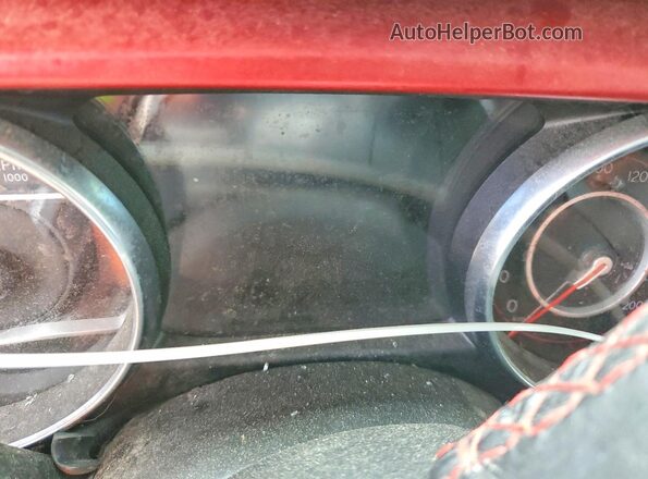 1C4HJXFNXMW652607 2021 JEEP WRANGLER Burgundy Vista del cuadro de instrumentos