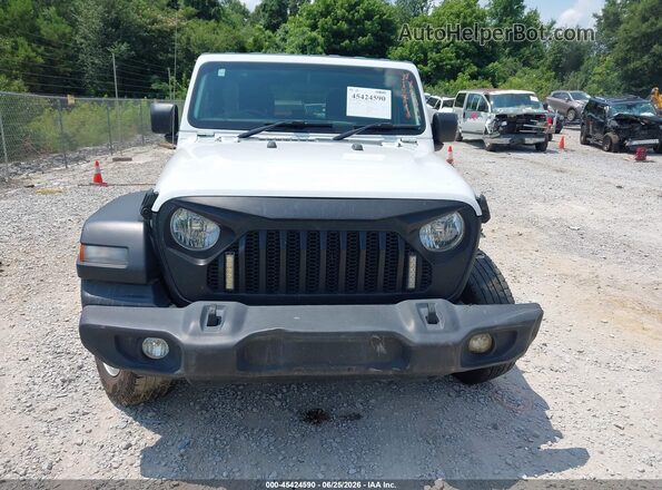 1C4HJXKN2MW698180 2021 JEEP WRANGLER UNLIMITED Белый Вид щитка приборов