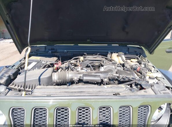 1C4JJXFG9MW838108 2021 JEEP WRANGLER UNLIMITED Green Widok z tyłu