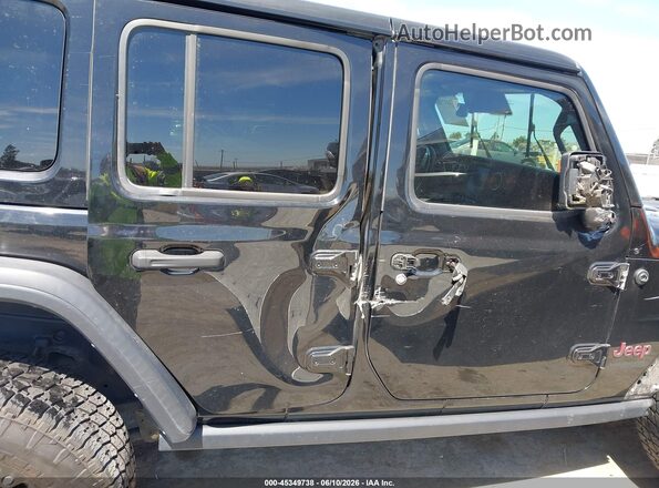1C4JJXFM4MW543231 2021 JEEP WRANGLER UNLIMITED Black Панорамний вид салону 360°
