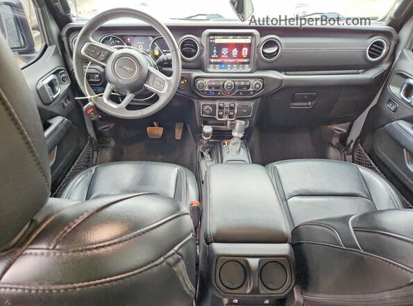1C4JJXP60PW699061 2023 JEEP WRANGLER Gray Вид панелі приладів